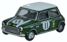 OXFORD 1/76 MINI COOPER S MKII JOHN RHODES 1968 BRANDS HATCH 76MCS002