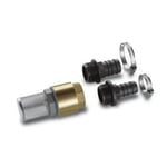 Kit complet d'aspiration KARCHER - Adaptateur 1"/3/4" - Crépine inox avec clapet anti-retour