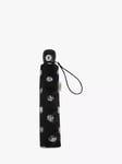 totes Polka Dot Print Umbrella, Black