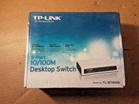 TP-LINK TL-SF1005D 5-Port Desktop Switch - White