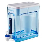 ZeroWater 5.2 L Ready-Read 5-Stage Water Filter Dispenser, IAPMO Certified to Reduce Lead and PFOA/PFOS, Instant TDS Read Out