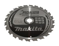 Makita Specialized, Trä, 27 Cm, 3 Cm, 5650 Rpm, 2,6 Mm, Makita