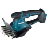 Makita DUM604Z, Taille-haie sur batterie, Lame unique, 20 cm, 74 dB, 2500 spm, Noir, Bleu