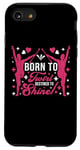 Coque pour iPhone SE (2020) / 7 / 8 Born to Twirl, Destined to Shine ! Baton Twirling Art