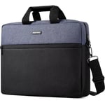 15.6" Laptop Bag Case Computer Briefcase Notebook Padded Shoulder Strap Unisex