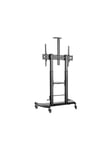 Gembird cart - for TV - height-adjustable with caster wheels 100 kg 100" 1000 x 600 mm