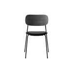 Co Dining Chair Upholstered Seat, Black Oak/dakar 0842