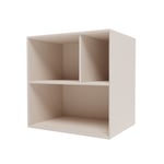 Montana - Montana Mini 1302 - Module With Shelves - Clay - Hyllsystem - Peter J. Lassen - Grå - MDF