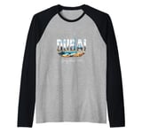 Dubai Vacation Travel Outfit Vacation Dubai Raglan Baseball Tee