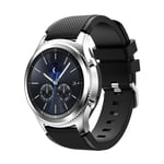 Samsung Gear S3 trendig silikon klockarmband - Svart