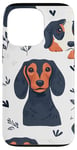 Coque pour iPhone 13 Pro Joli motif de teckel - Accessoire élégant sur le thème des chiens