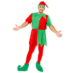 amscan Déguisement de lutin de Noël pour homme - Taille standard - 9912319