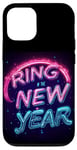 Coque pour iPhone 12/12 Pro Bague vibrante dans le costume de discours du Nouvel An