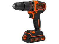 Black & Decker Bdchd18s1ka, Boremaskin Med Pistolgrep, 1 Cm, 1400 Rpm, 2,5 Cm, 1 Cm, 1 Cm