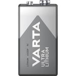 Varta VARTA ULTRA LITHIUM 9V OEM del Batteri 6LR61 (9V) litium 9 V 1 st.