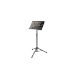 K&M 11965 Orchestra music stand with tablet holder, Sort stål