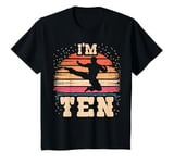 Youth Martial Arts 10 Year Old Birthday Boy Girl 10th Birthday T-Shirt