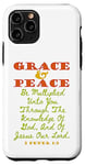 iPhone 11 Pro Grace and Peace King James KJV Bible Verse, 2 Peter 1:2 Case