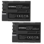 2x Battery for Nikon D900 DSLR D700 D90 1900mAh