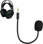 Microphone de Remplacement Compatible avec Razer Electra V2 / Electra V1 - Micro de Rechange pour Casque Audio Casque Gaming - Noir