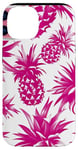 Coque pour iPhone 14 Festive Tropical Ananas Coque de téléphone Motif Noël