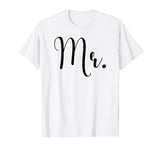 Couple Man Marriage Groom Bachelor Mr. T-Shirt