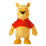 Mattel Disney Winnie l’Ourson Peluche à l’effigie Winnie (30,5 cm), jouet en tissu qui chante et marche, à collectionner, Jouet Enfant, Dès 3 ans, HHL47