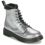 Dr. Martens Støvler til børn Serena J Silver Distressed Foil