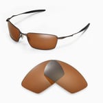 Walleva Replacement Lenses for Oakley Square Whisker Sunglasses-Multiple Options