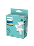 Philips LED-lyspære Spot PAR16 4.7W/827 (50W) 36° 3-pack GU10