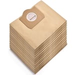 Toolive - 20x pièce - sacs en papier, sacs d'aspirateur compatible avec Kärcher remplace 6.959-130.0