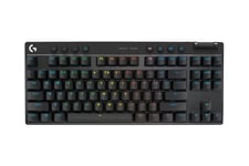 Logitech G PRO X TKL - tangentbord - gaming - QWERTY - USA, internationellt - svart Inmatningsenhet