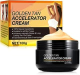 Tanning Accelerator 50g, Tan Accelerator for Sun, Instensive Brown Tanning Gel,