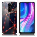 Xiaomi Fantasy Redmi Note 8 Pro kuoret - Punaiset johdot Punainen