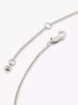 Monica Vinader Initial Necklace Adjustable 41-46cm/16-18"