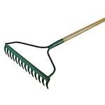 Faithfull Countryman Garden Rake 14 Flat Tines