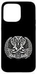 Coque pour iPhone 15 Pro Max Gothique Occulte Baphomet Goth Dark Magic Punk Rock Death Metal