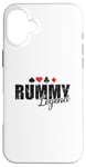 Coque pour iPhone 16 Plus Rummy Legend Hobby Jeu de cartes Romme