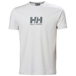 Helly Hansen Core Graphic T T-Shirt, 824 Nimbus Cloud, S Homme