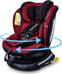 360 Swivel Baby Car Seat with ISOFIX, Group 0+1/2/3 (0-36 Kg), Approx 0-12 Years