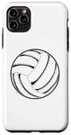 Coque pour iPhone 11 Pro Max Ballon de volley-ball