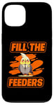 Coque pour iPhone 13 Remplissez les mangeoires pour observer les oiseaux