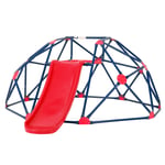 Kids Geometric Dome Climber Climbing Dome & Play Set Outdoor Playground Red