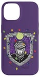 Coque pour iPhone 14 Universal Monsters Wolfman Christmas Lights Crest