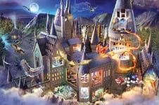 Ravensburger 17561 Harry Potter Hogwarts Castle 3000 Piece Jigsaw Puzzles for Adults and Kids Age 12 Years Up, Multicolour, One Size