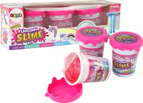 Leantoys Slime Glitter Enhörningar Diy Mjuk 3 Färger