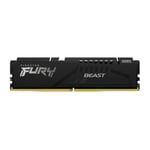 Kingston Fury Beast 16GB (1x16GB) DDR5 5200MHz C40 Memory Module - Black