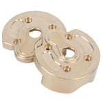 DAUERHAFT Durable Brass Heavy Weight Precise Parts 2Pcs Not Easy to Rust Outer Portal Drive Housing for Improving the Stability of Remote Control Cars for Rc Car