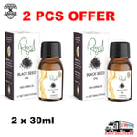 2X RIGEL 100% Herbal Black Seed Oil Black Seed Oil For Hair & Health Care - 30ml