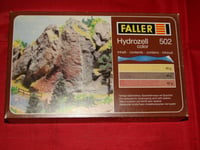 FALLER HO HYDROZELL 3 COULEURS + OUTIL 502 TRAIN ELECTRIQUE NEUF BOITE